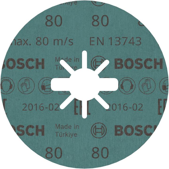 Produktbild Bosch Professional Zubehör PRO R574 X-Lock Fiberscheibe, 115 mm, G80 (80)