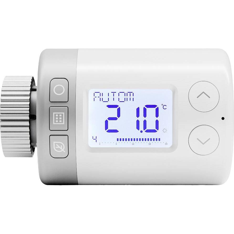Honeywell HR35R Rondostat Heizkörperthermostat elektronisch 5 bis 30°C, Thermostat, Weiss