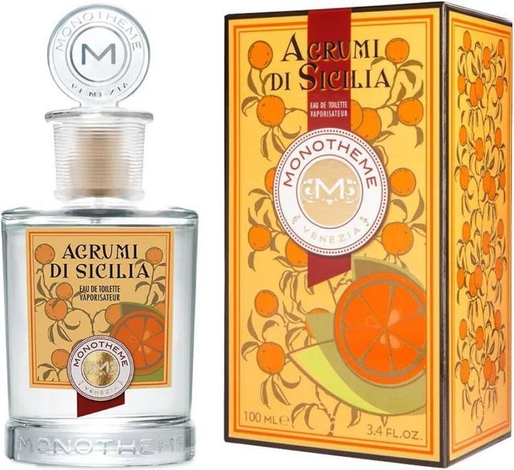Actual product image Monotheme Agrumi Di Sicilia Eau De Toilette Spray 100ml (L) (Eau de toilette, 100 ml)