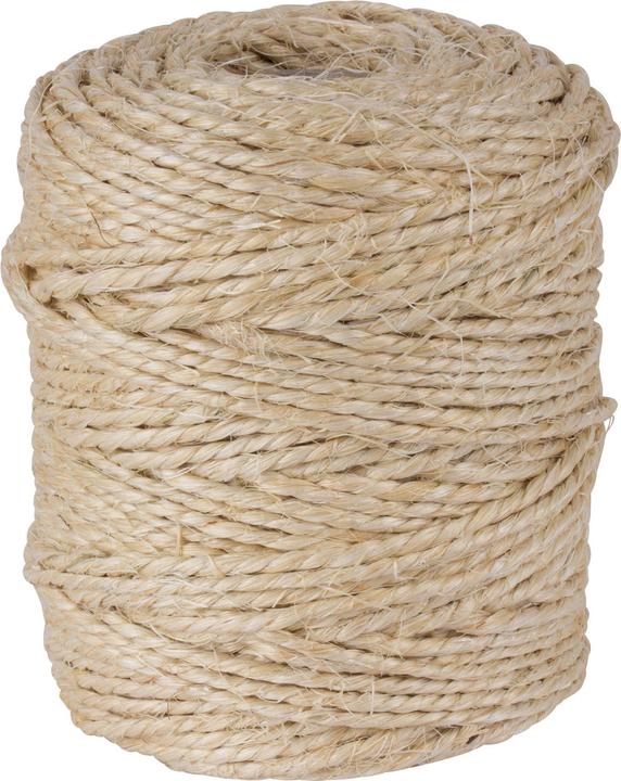 Agipa Corda di sisal, in fibra naturale, lunghezza: 100 m (1 pz.)