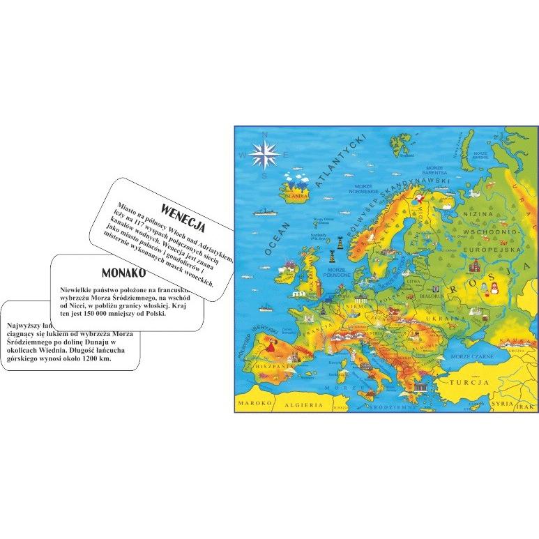 Thumbnail - Abino Gra Palcem po mapie - Europa AB 72663