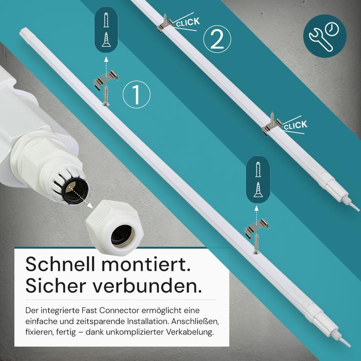 Produktbild Luxula LED Feuchtraumleuchte (2640 lm)