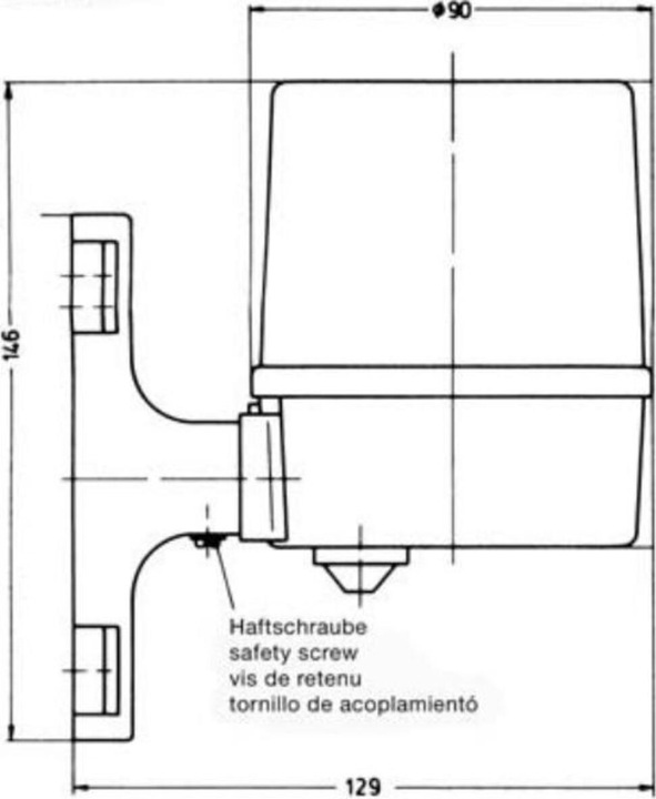 Produktbild Eberle Controls DÄ 565 15 Dämmerungsschalter 1 St. 240 V/AC 1 Schliesser (L x B x H) 123 x 90 x 1