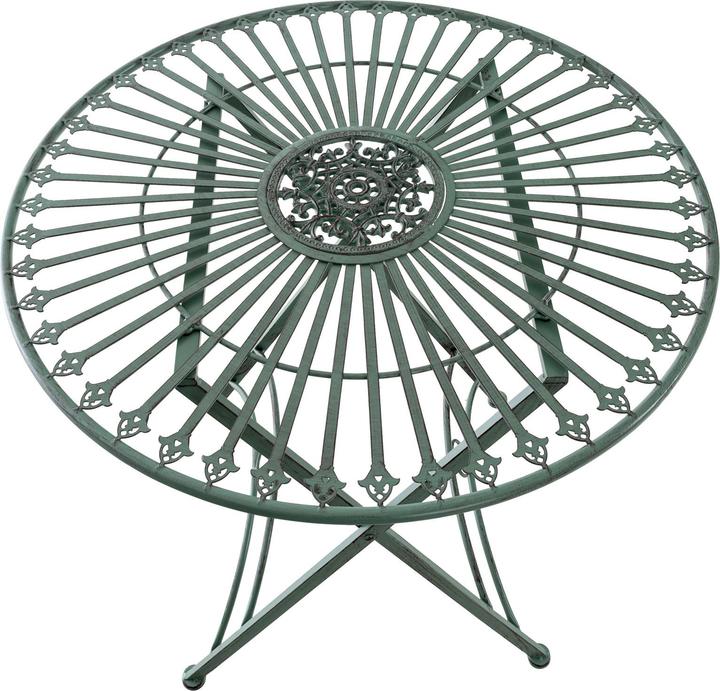 Actual product image CLP Table Tegal, antique green (71 cm)