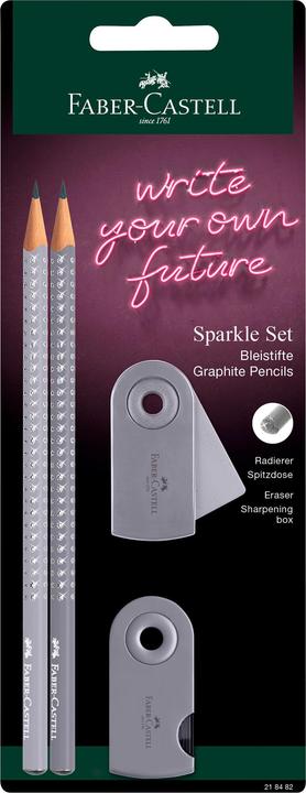 Produktbild Faber-Castell Schreibset Grip Sparkle (1 mm, B, 2x)