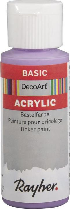 Actual product image Rayher Acrylic craft paint lavender 59ml (59 ml)