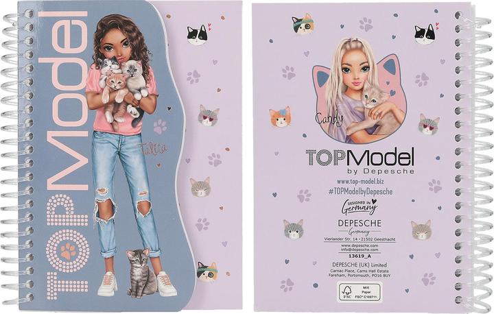 Produktbild Depesche TOPModel Notizbuch (11.5 x 14.5 cm, Liniert, Harter Einband)
