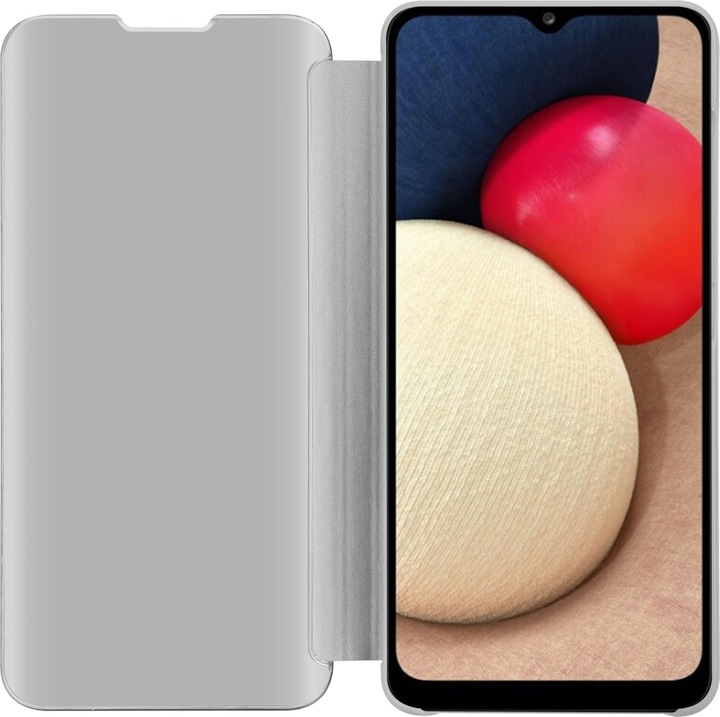 Immagine prodotto Cadorabo Copertina per specchietto retrovisore Smart View a libro (Samsung Galaxy A02s)