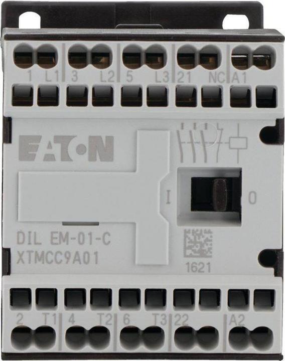 Actual product image Eaton Electric GmbH Power contactor AC-3/400V 4kW 3p DC DILEM-01-G-C