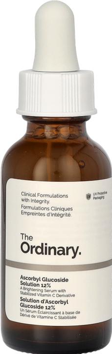 Productafbeelding The Ordinary Original Ascorbyl Glucoside Solution 12% 30ml Vitamine C Serum tegen tekenen van veroudering (30 ml)