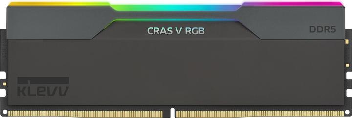 Immagine prodotto Klevv 64GB (32GBx2) CRAS V DDR5 6000Mhz Black Kit (2 x 32GB, 6000 MHz, RAM DDR5, DIMM)