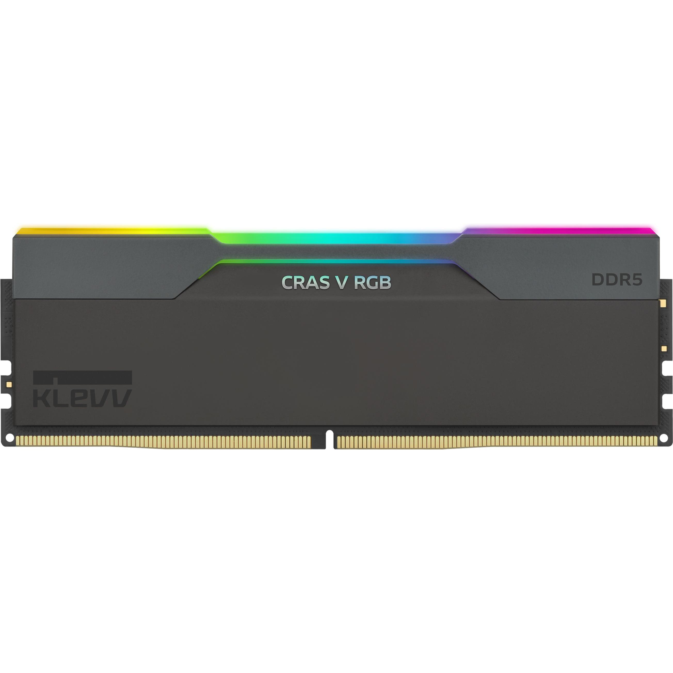 Klevv 64GB (32GBx2) CRAS V DDR5 6000Mhz Black Kit - buy at Galaxus