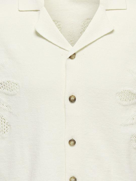 Immagine prodotto Only & Sons Kurzarmhemd mit gesticktem Muster (XL)