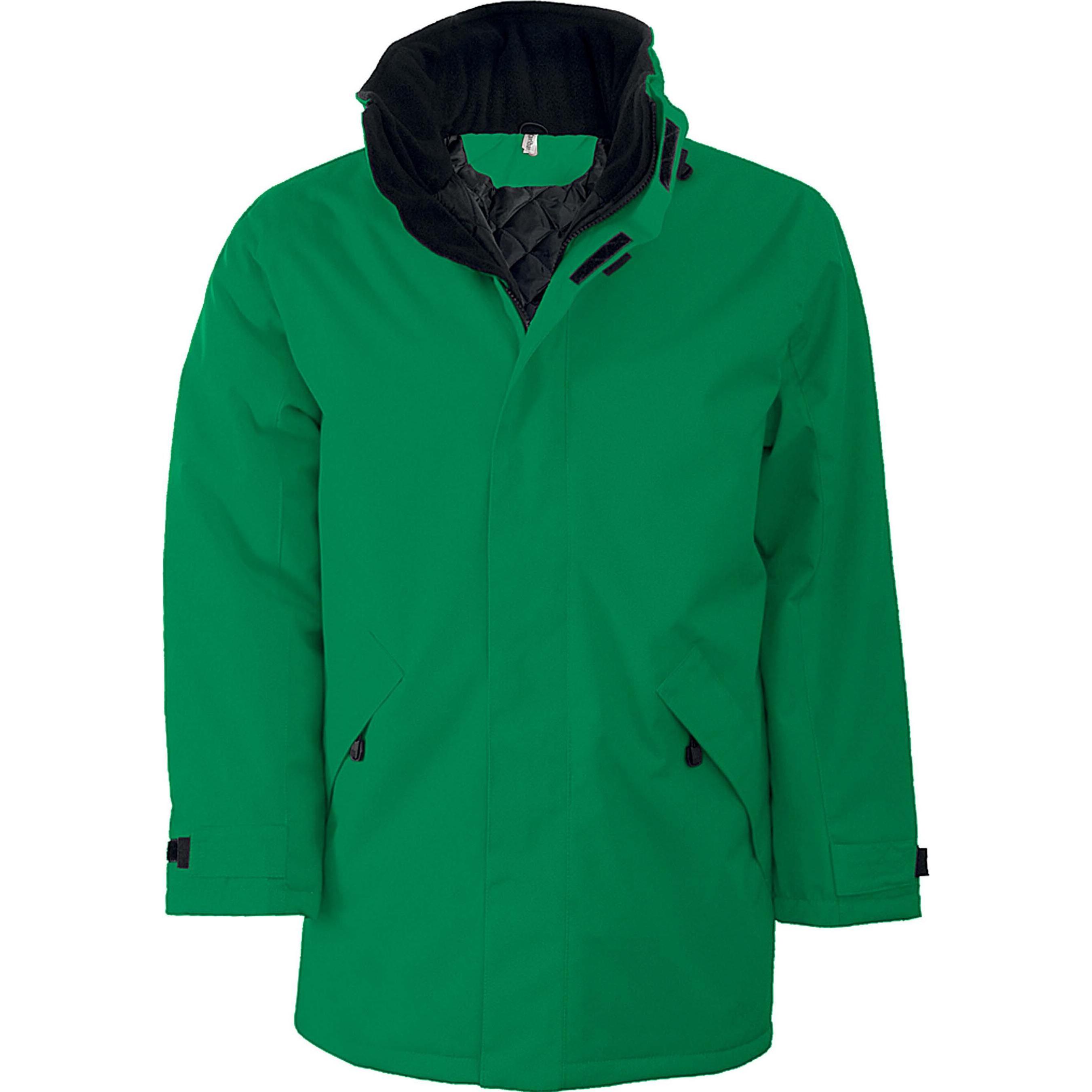 Kariban, Herren, Jacke, doublure matelassée (3XL), Grün, 3XL