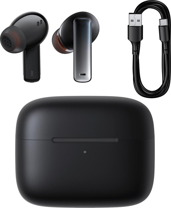 Actual product image Baseus Bowie M2 TWS earphones (black) (ANC, 5 h, Wireless)