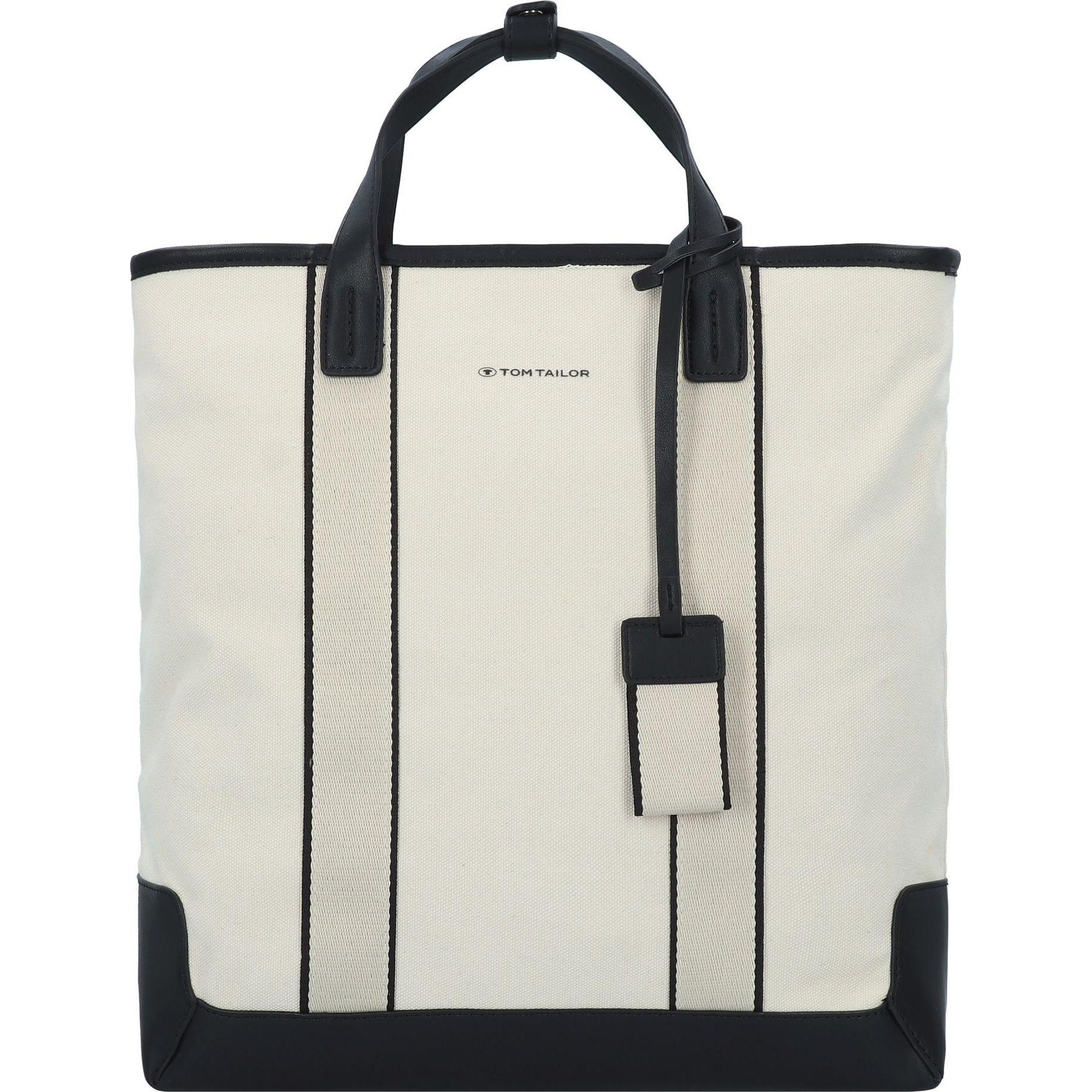 Tom Tailor, Handtasche, Fera Handtasche 32 cm, Beige
