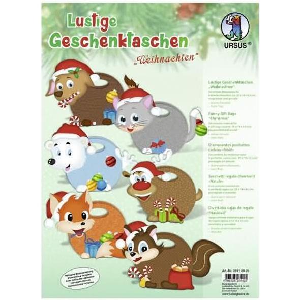 Ursus, Geschenkverpackung, Geschenktasche Weihnachten (Geschenktüte, 1 x)
