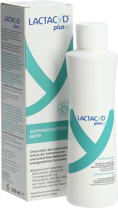 Actual product image Lactacyd Plus Active Intimate Wash Lotion (250 ml, Intimate washing lotion)