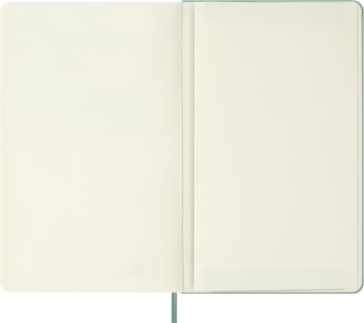 Image du produit Moleskine Notizbuch L/A5, liniert, Salbeigrün (A5, À rayures, Couverture rigide)