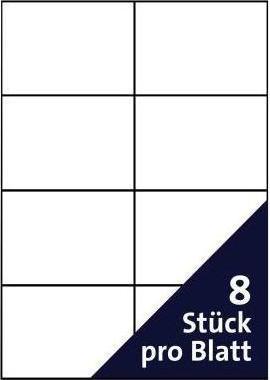 Image du produit Soennecken Étiquette 5753 105x74mm blanc 800 pcs/paquet