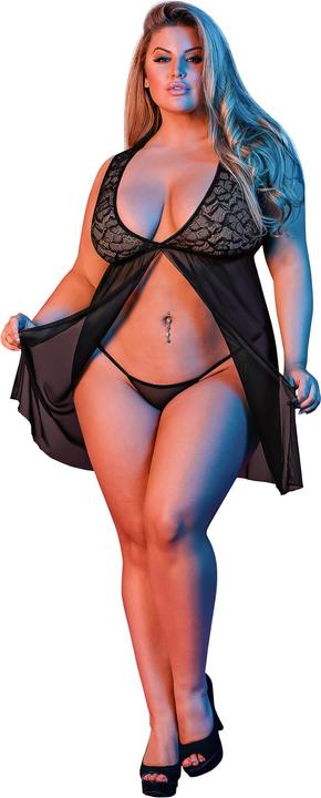 Produktbild Magic Silk Fly Away Baby Doll & G-String Set (S, M)