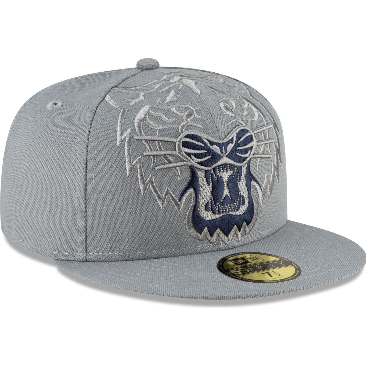 New Era, Herren, Cap, 59Fifty Fitted Cap - STORM Detroit Tigers - 7 5/8, Grau, (7 5/8)