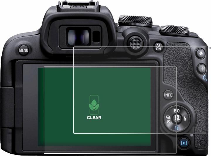 Produktbild ScreenLeaf Schutzfolie nachhaltiger Displayschutz Displayschutzfolie Folie Klar Transparent (Displayschutz, EOS R10)