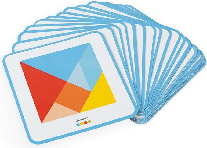 Actual product image Janod Tangram