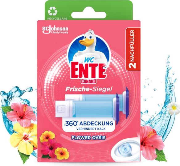 Image du produit WC-Ente Sceau de fraîcheur 2 recharges lime