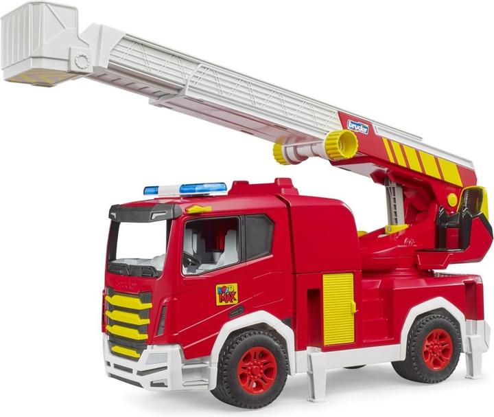 Actual product image Bruder 03472 ROADMAX Feuerwehr-Drehleiter