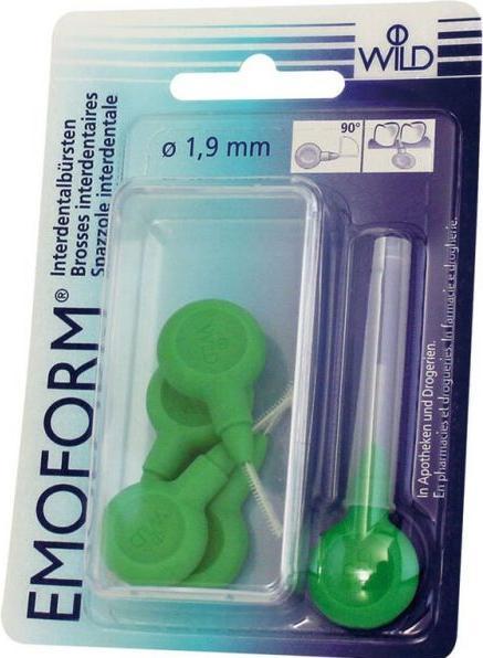 Produktbild Emoform Interdentalbürsten 1.9mm hellgrün (5x, 1.90 mm)