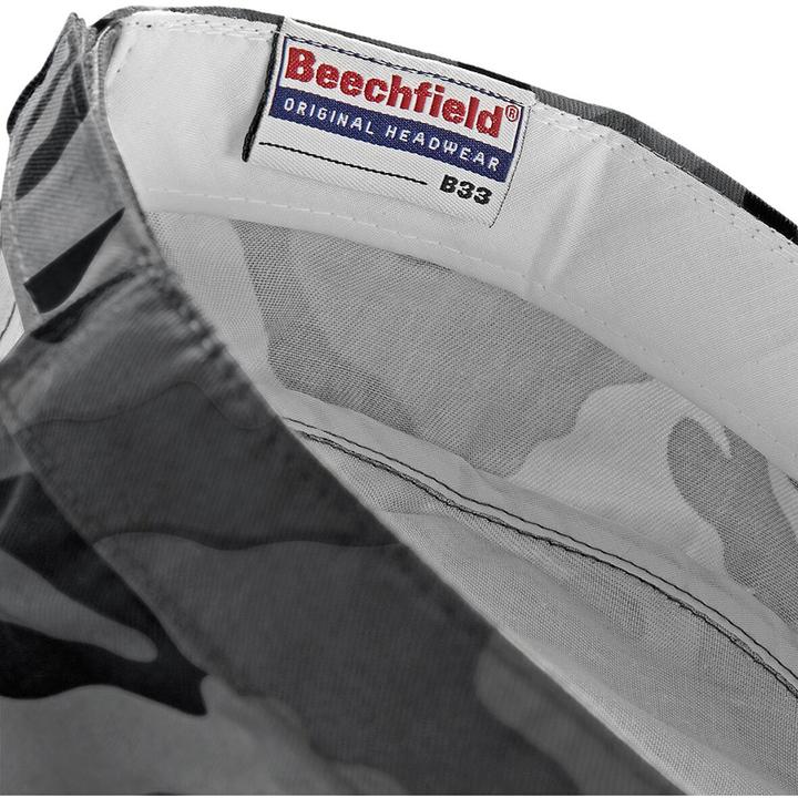 Actual product image Beechfield Cap With Camouflage Pattern (One size)