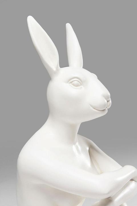 Actual product image Kare Design Deco Figurine Gangster Rabbit White