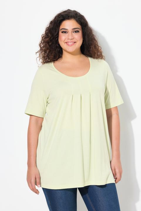 Actual product image Ulla Popken Essential Front Pleat Tee (42, 44)