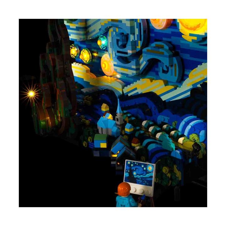 Produktbild Light my bricks LED Licht Set für LEGO 21333 Vincent van Gogh - Sternennacht