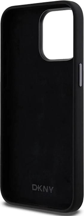 Actual product image DKNY DKHCP15XSMCBSK iPhone 15 Pro Max 6.7" czarny/black hardcase Liquid Silicone Metal Logo (Apple iPhone 15 Pro Max)
