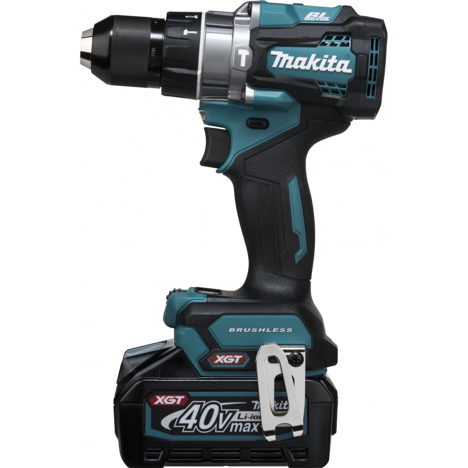 Thumbnail - Makita, Bohrmaschine + Akkuschrauber, HP001GD201 (Akkubetrieb)