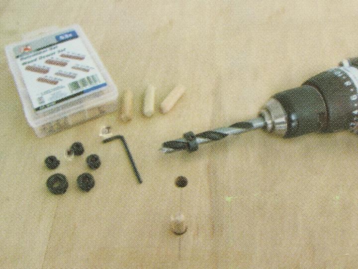 Produktbild BGS Bohrtiefen-Begrenzungs-Satz 8-tlg. (10 mm, 12 mm, 3 mm, 4 mm, 5 mm, 6 mm, 8 mm)