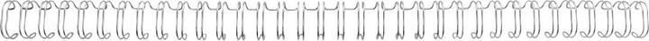 Image du produit GBC Fil de ligature 9,5mm, 34 anneaux, argent, 100 pcs.