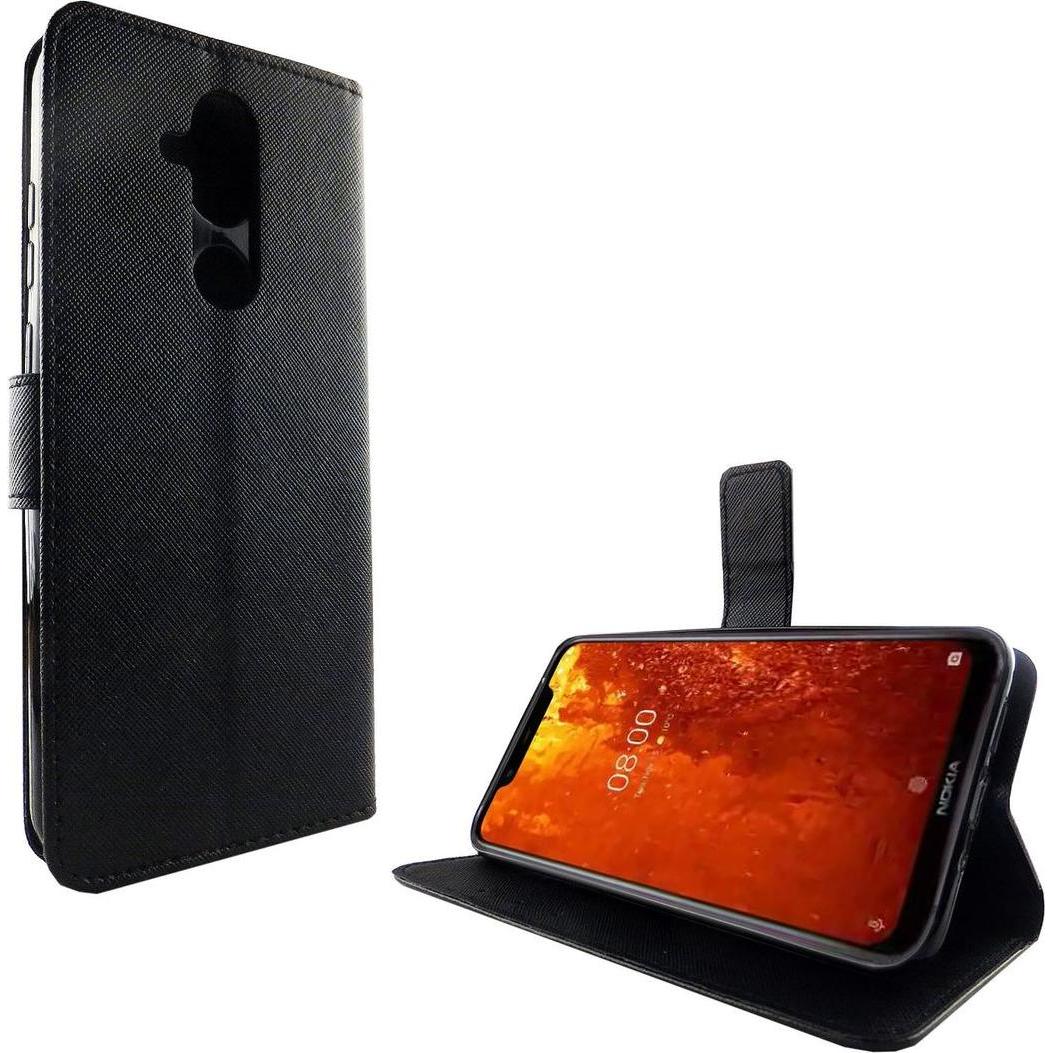 König Design Hülle Handy Schutz für Nokia 8.1 Case Cover Tasche Wallet Etui Handyhülle Bumper (Nokia 8.1), Smartphone Hü...