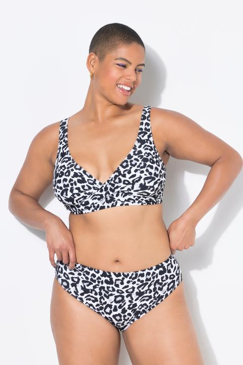 Actual product image Studio Untold High-waisted leopard pattern bikini brief (52)
