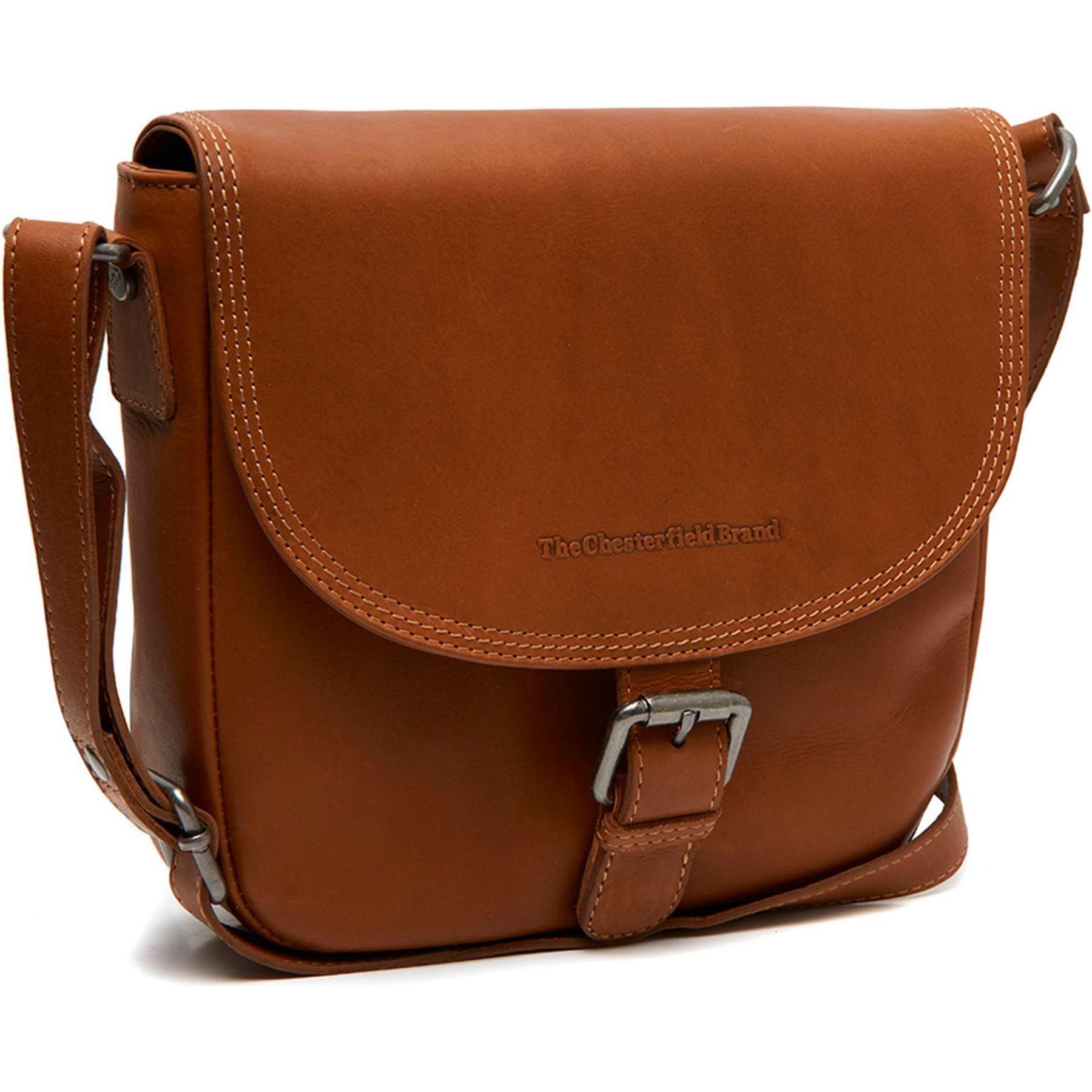The Chesterfield Brand, Handtasche, Lucian Umhängetasche Leder 21 cm, Braun