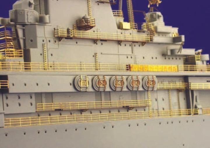 Actual product image Eduard Aircraft Carrier USS Hornet CV 8 Photo Etching Set