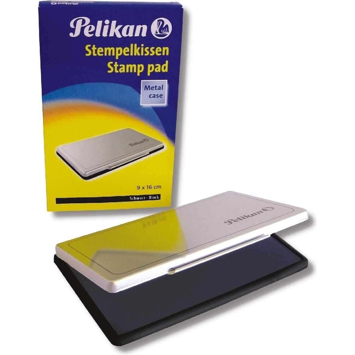 Pelikan, Stempel, Metall-Stempelkissen schwarz