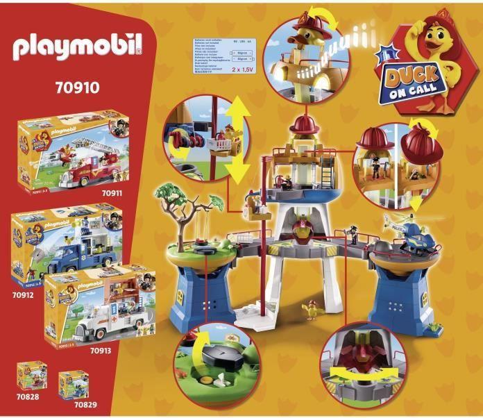 Produktbild Playmobil Das Hauptquartier (70910, Playmobil Duck On Call)