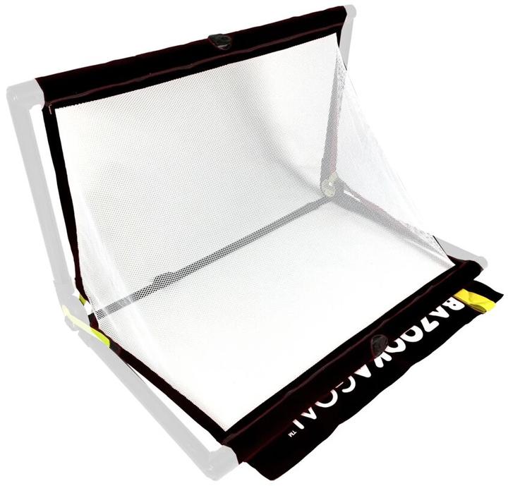 BazookaGoal Ersatznetz für Minitor 120x75 cm, Weiss / Schwarz