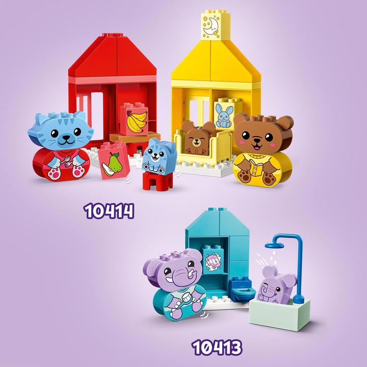 Produktbild LEGO Alltagsroutinen: Essen & Schlafenszeit (10414)
