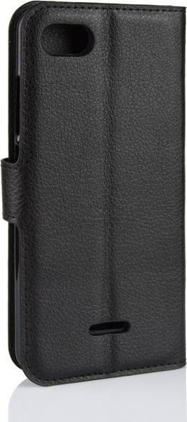 Actual product image MU Classic Litchi Leather Bookcover Series (Xiaomi Redmi 6A)