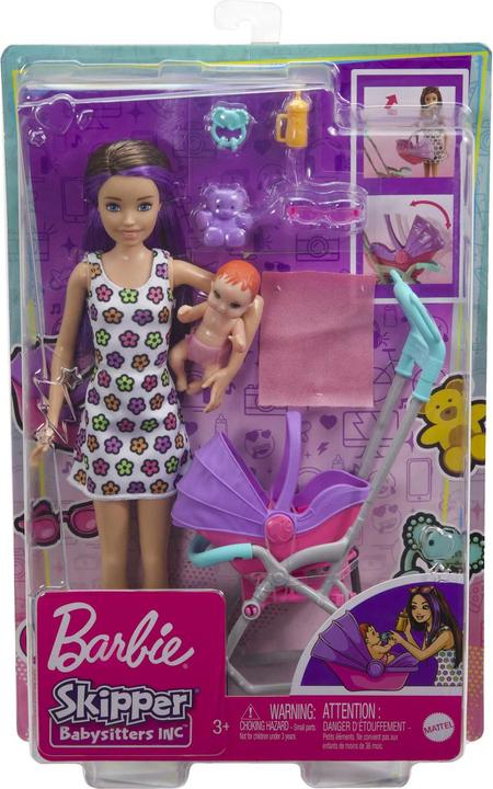 Produktbild Barbie Skipper Babysitters Spielset