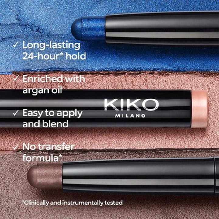 Actual product image KIKO Milano Long Lasting Eyeshadow Stick (14 Rosy Brown)